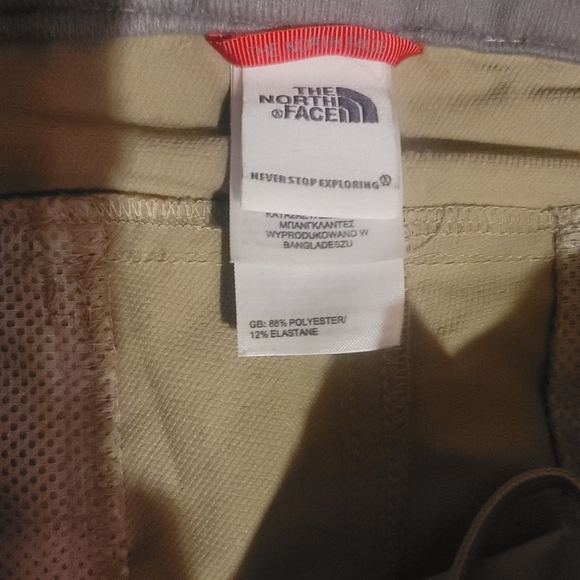 North Face Women's Hiking Zip Off Pants - Picture 3 of 8